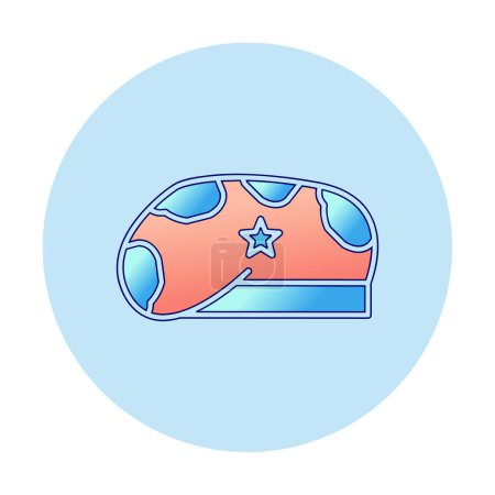Military Hat icon vector illustration