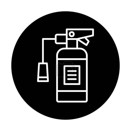Illustration for Fire Extinguisher icon, simple style - Royalty Free Image