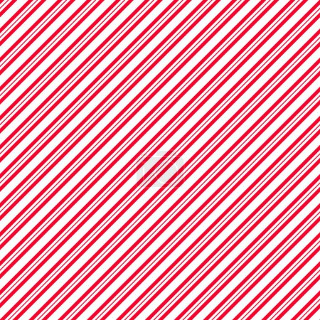 Photo for Candy cane Christmas background, seamless pattern. Vector illustration - Royalty Free Image