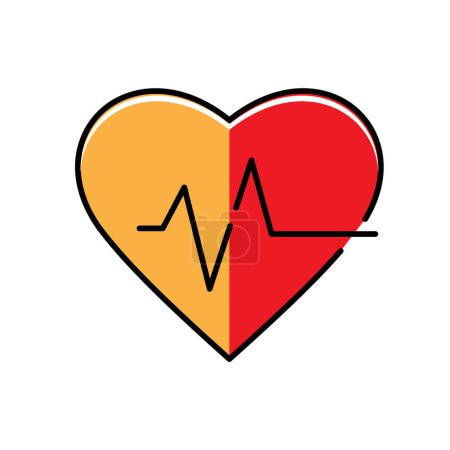 Health Monitoring And Healthcare Quality Vector Icon Design