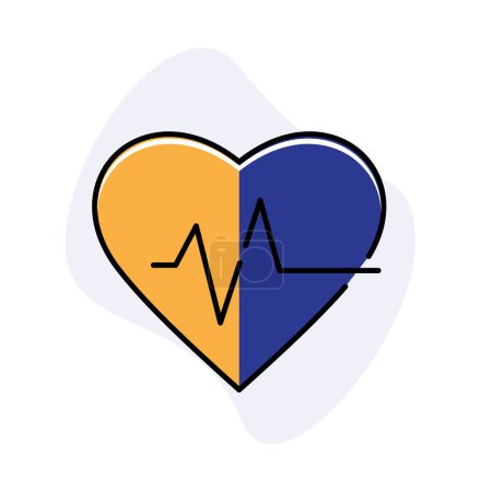 Health Monitoring And Healthcare Quality Vector Icon Design