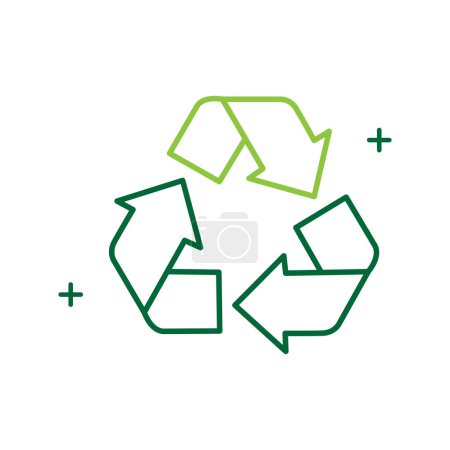 Recyclable Vector Illustration Icon Design