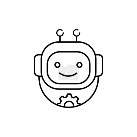 Robotics Automation Process Vector Illustration Icon Design