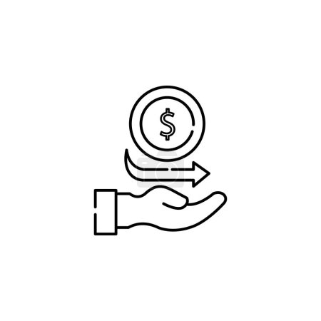 Dynamic Pricing Engine, Real-time Price Management Vector Icon Design