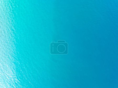 Summer sea waves nature background,Drone aerial view ocean background