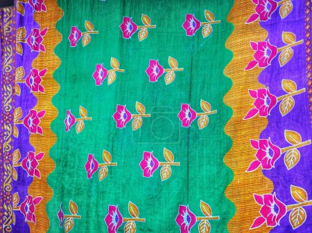 Handcraft colorful clothing background pattern
