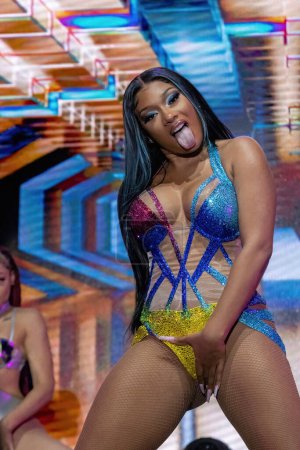 Photo for Meghan Thee Stallion performs in Memphis - Royalty Free Image