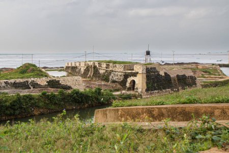 A old Dutch fort in Jaffna in Sri Lanka. High quality photo from a very old Dutch fort.