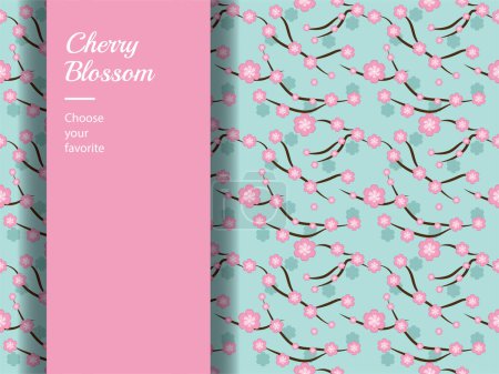 Photo for Cherry blossom element vector pattern white day easter flower Asian japanese - Royalty Free Image