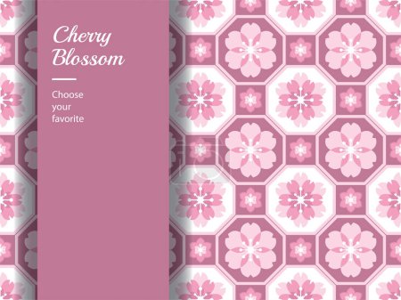 Photo for Cherry blossom element vector pattern white day easter flower Asian japanese - Royalty Free Image