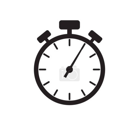stop watch time clock timer icon