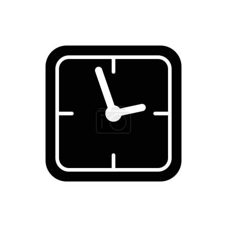 time clock and watch timer icon