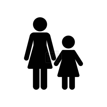 father and son icon family symbol