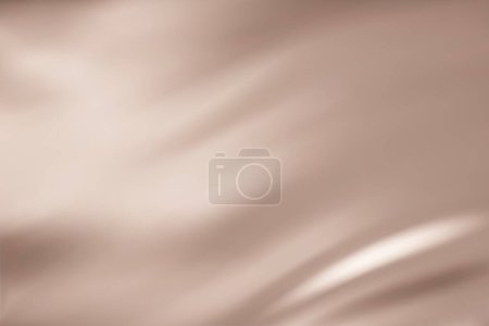 Close-up texture of natural beige silk. Light Gold fabric smooth texture surface background. Smooth elegant golden silk in Sepia toned. Texture, background, pattern, template. 