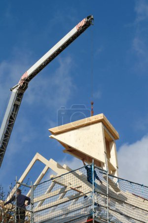installation of a new dormer on rooftop