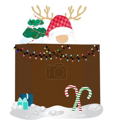 Téléchargez les photos : Gnomes de Noël Clipart. Il peut être utilisé sur le T-Shirt, étiquettes, icônes, pull, pull, sweat à capuche, tasse, autocollant, - en image libre de droit