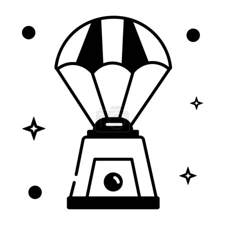 Ilustración de Vector ilustración de globo de aire icono - Imagen libre de derechos