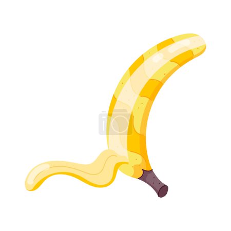 Foto de Banano dulce aislado sobre fondo blanco - Imagen libre de derechos