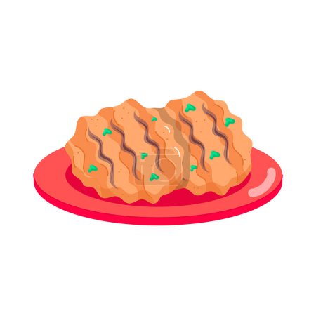 Téléchargez les illustrations : Cookies icon vector illustration - en licence libre de droit