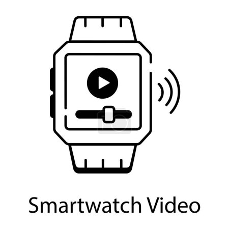 Foto de Smartwatch con el juego icono vector ilustración diseño - Imagen libre de derechos