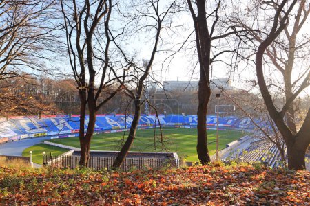 Foto de Estadio que lleva el nombre de Anatoliy Lobanovsky en Kiev, Ucrania - Imagen libre de derechos