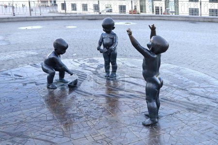 Téléchargez les photos : Monument aux petits fondateurs de Kiev, Ukraine - en image libre de droit
