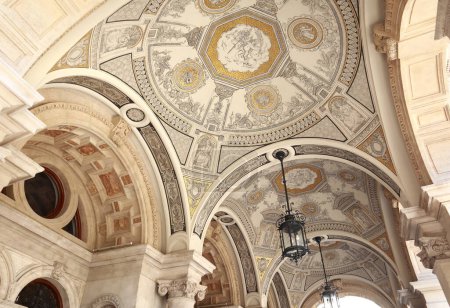 Foto de Fragmento de la Ópera Estatal Húngara en Budapest, Hungría - Imagen libre de derechos