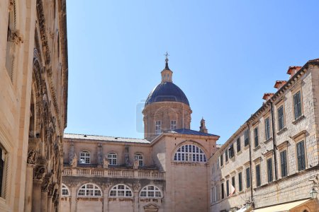 Téléchargez les photos : Cathédrale de l'Ascension de la Bienheureuse Vierge Marie à Dubrovnik, Croatie - en image libre de droit