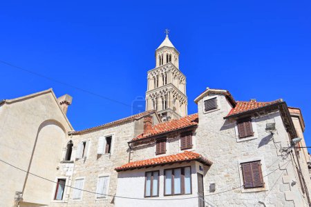 Photo for Cathedral of St. Dujma (Assumption of the Blessed Virgin Mary) in Split, Croatia - Royalty Free Image