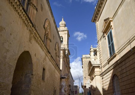 Photo for Palace Santa Sofia in Mdina, Malta - Royalty Free Image