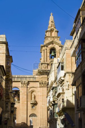 Photo for Church of St. Publius in Floriana, Malta - Royalty Free Image
