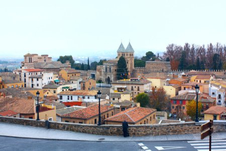 Panorama Innenstadt von Toledo, Spanien