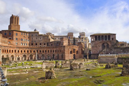 Marché de Trajan à Rome, Italie

