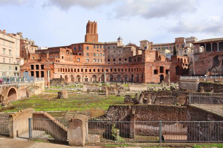 Marché de Trajan à Rome, Italie
