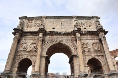 Arc de Constantin à Rome, Italie