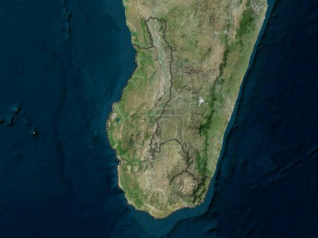 Foto de Toliary, provincia autónoma de Madagascar. Mapa de satélite de alta resolución - Imagen libre de derechos