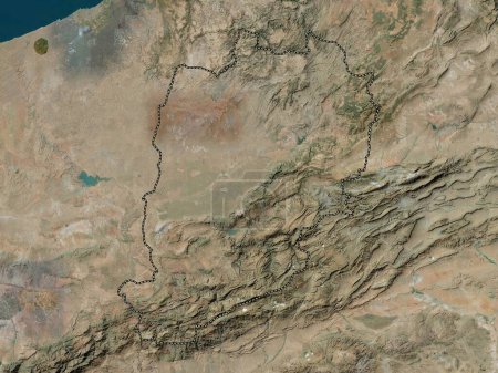 Photo for Beni Mellal-Khenifra, region of Morocco. High resolution satellite map - Royalty Free Image