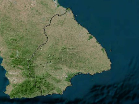 Photo for Los Santos, province of Panama. High resolution satellite map - Royalty Free Image