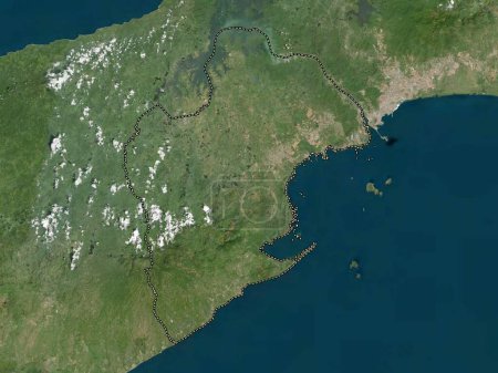 Foto de Panama Oeste, province of Panama. Low resolution satellite map - Imagen libre de derechos