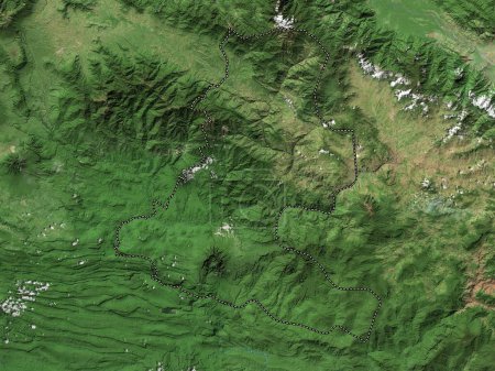 Photo for Chimbu, province of Papua New Guinea. High resolution satellite map - Royalty Free Image