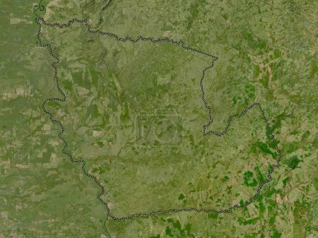 Foto de Concepcion, department of Paraguay. Low resolution satellite map - Imagen libre de derechos