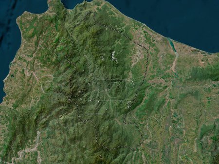 Photo for Apayao, province of Philippines. High resolution satellite map - Royalty Free Image