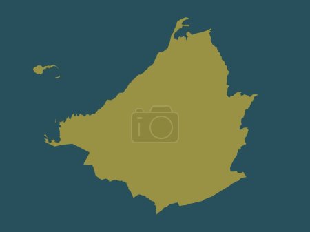Photo for Cavite, province of Philippines. Solid color shape - Royalty Free Image