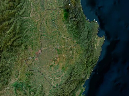 Photo for Isabela, province of Philippines. High resolution satellite map - Royalty Free Image