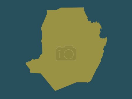 Photo for Isabela, province of Philippines. Solid color shape - Royalty Free Image