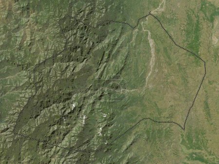 Photo for Kalinga, province of Philippines. Low resolution satellite map - Royalty Free Image