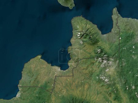 Téléchargez les photos : Misamis Oriental, province of Philippines. High resolution satellite map - en image libre de droit