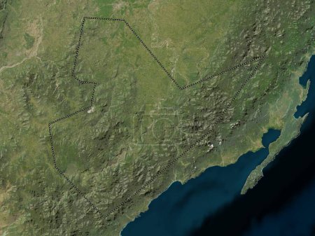 Foto de Quirino, province of Philippines. Low resolution satellite map - Imagen libre de derechos