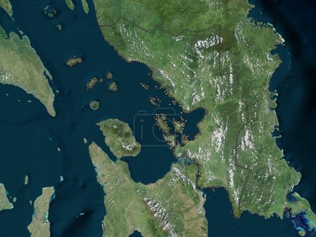 Photo for Samar, province of Philippines. High resolution satellite map - Royalty Free Image