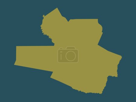 Téléchargez les photos : South Cotabato, province of Philippines. Solid color shape - en image libre de droit